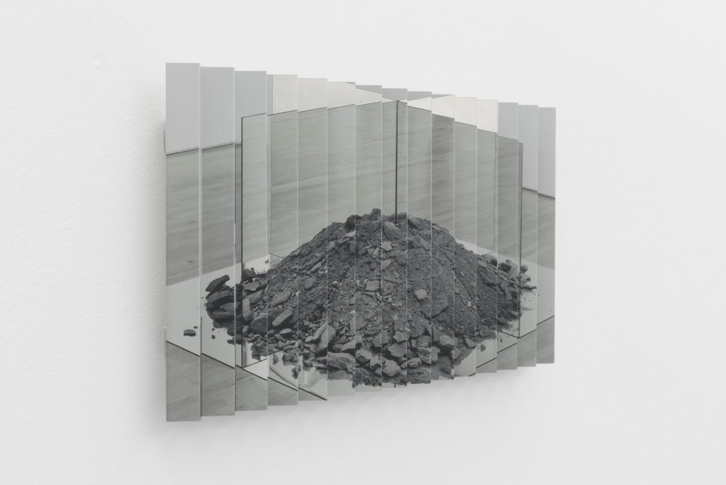 Robert Smithson Nonsite Essen Soil And Mirrors