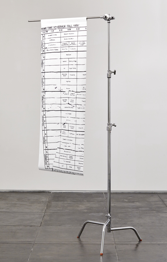 Martine Syms, Schedule Fall 1988, 2014, 01