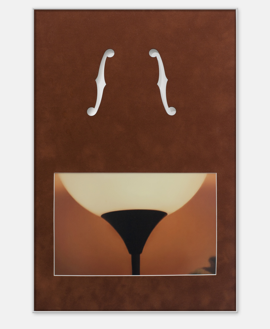 36.Shen_F-Hole (Dirty Lamp)_2015_Digital print, sueded matboard, frame_18 x 12 inches_Courtesy of Hester