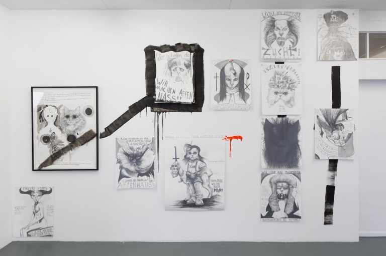 Installation View Thomas Palme Palm Cat 666 6