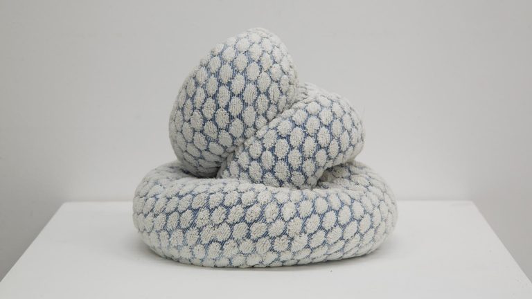 Oren Pinhassi, Snake I, 2017, Towel, Plaster,21x26,5x28,5 Cm Cover