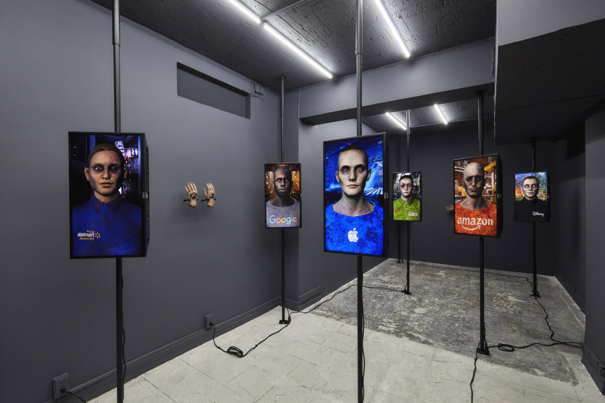 Andrew Roberts at Pequod Co Art Viewer