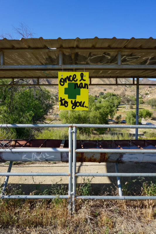 Gravity Hill at Sinkhole Project Art Viewer