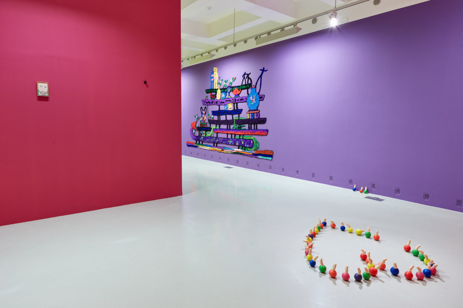 Crying until laughing/Sírás nevetésig at Trafó Gallery Art Viewer