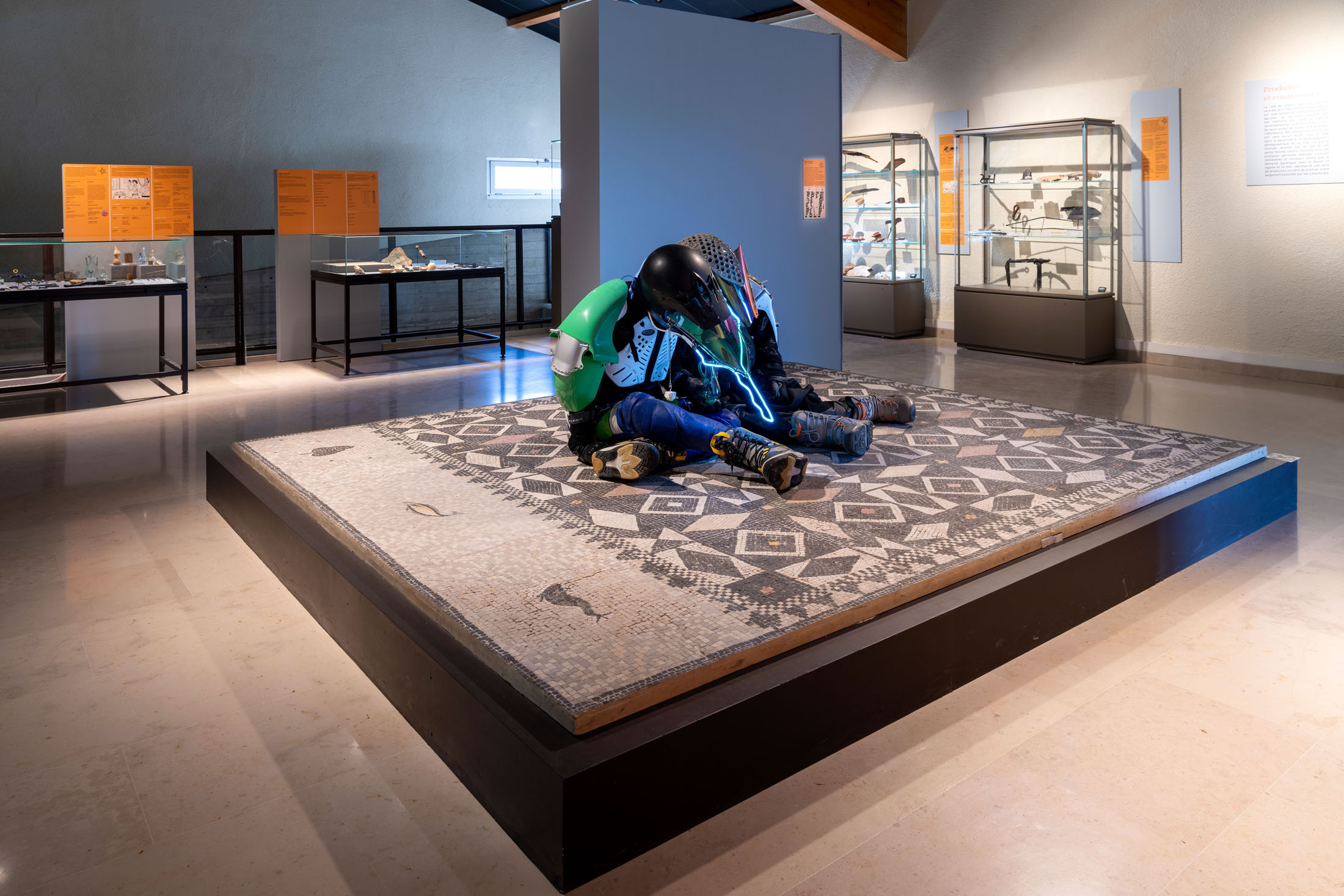 Léo fourdrinier at site archéologique lattara musée henri prades, lattes 30