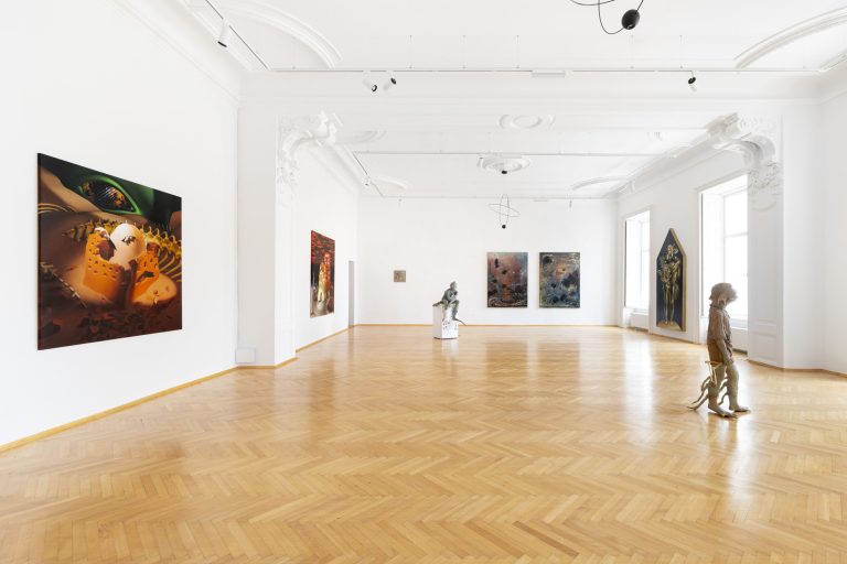 Fading moon, rising light at steinhauser gallery, bratislava 1