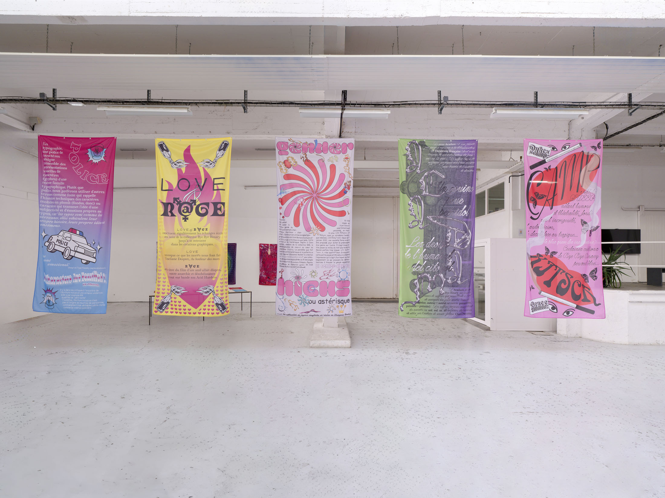 H·alix sanyas & bye bye binary at passerelle centre d’art contemporain 1