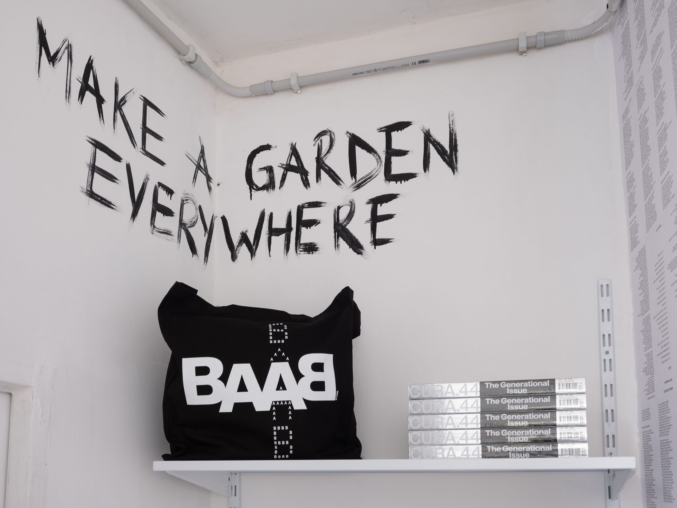 Basement art assembly biennial, issue 00 at basement roma 124