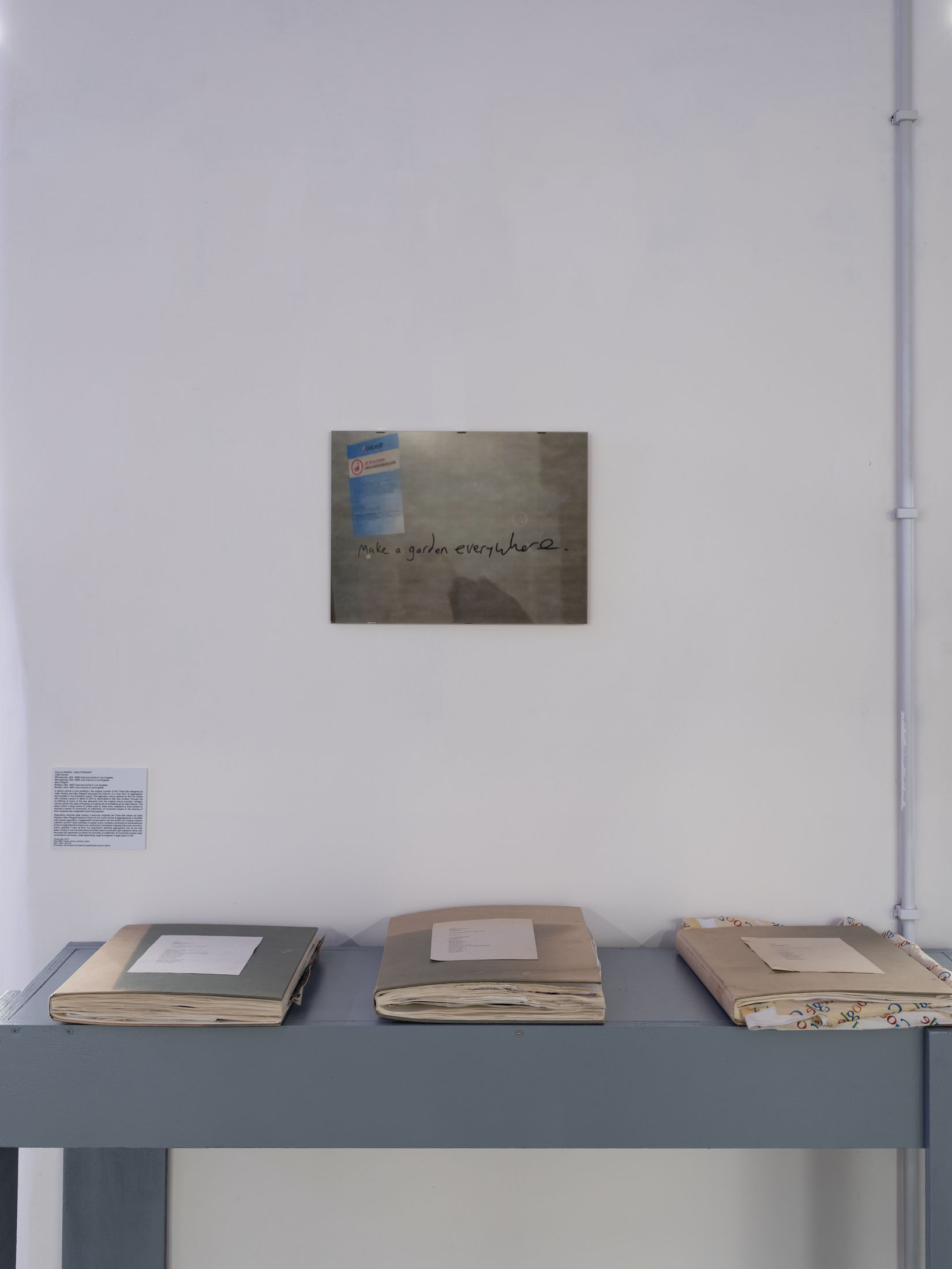 Basement art assembly biennial, issue 00 at basement roma 64