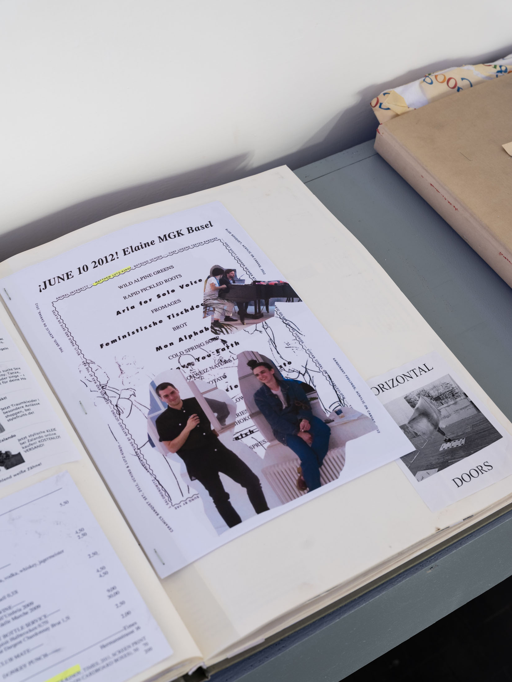 Basement art assembly biennial, issue 00 at basement roma 69