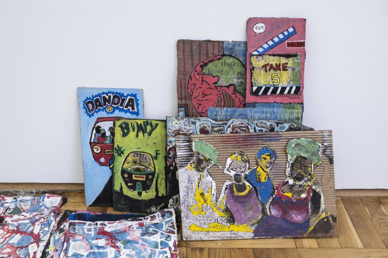 Maasai mbili artist collective at entrée, bergen 7