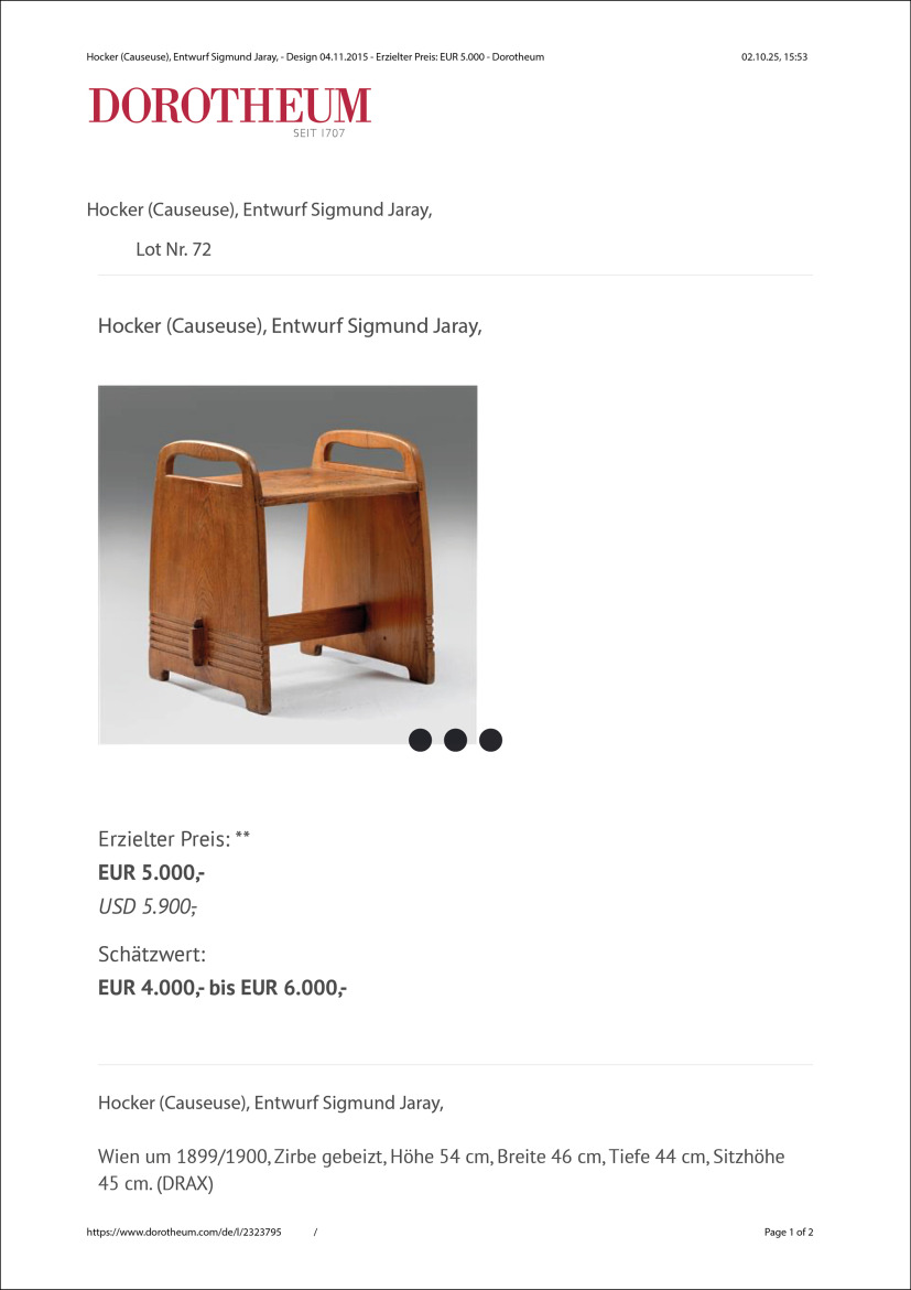 Exile sigmund jaray dorotheum 01 827x1170