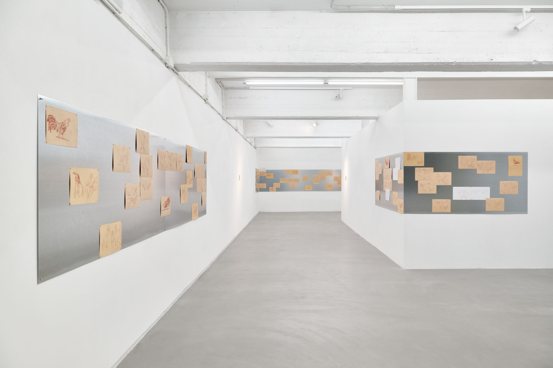 Pietro fachini and renato guttuso at artnoble gallery, milan 1