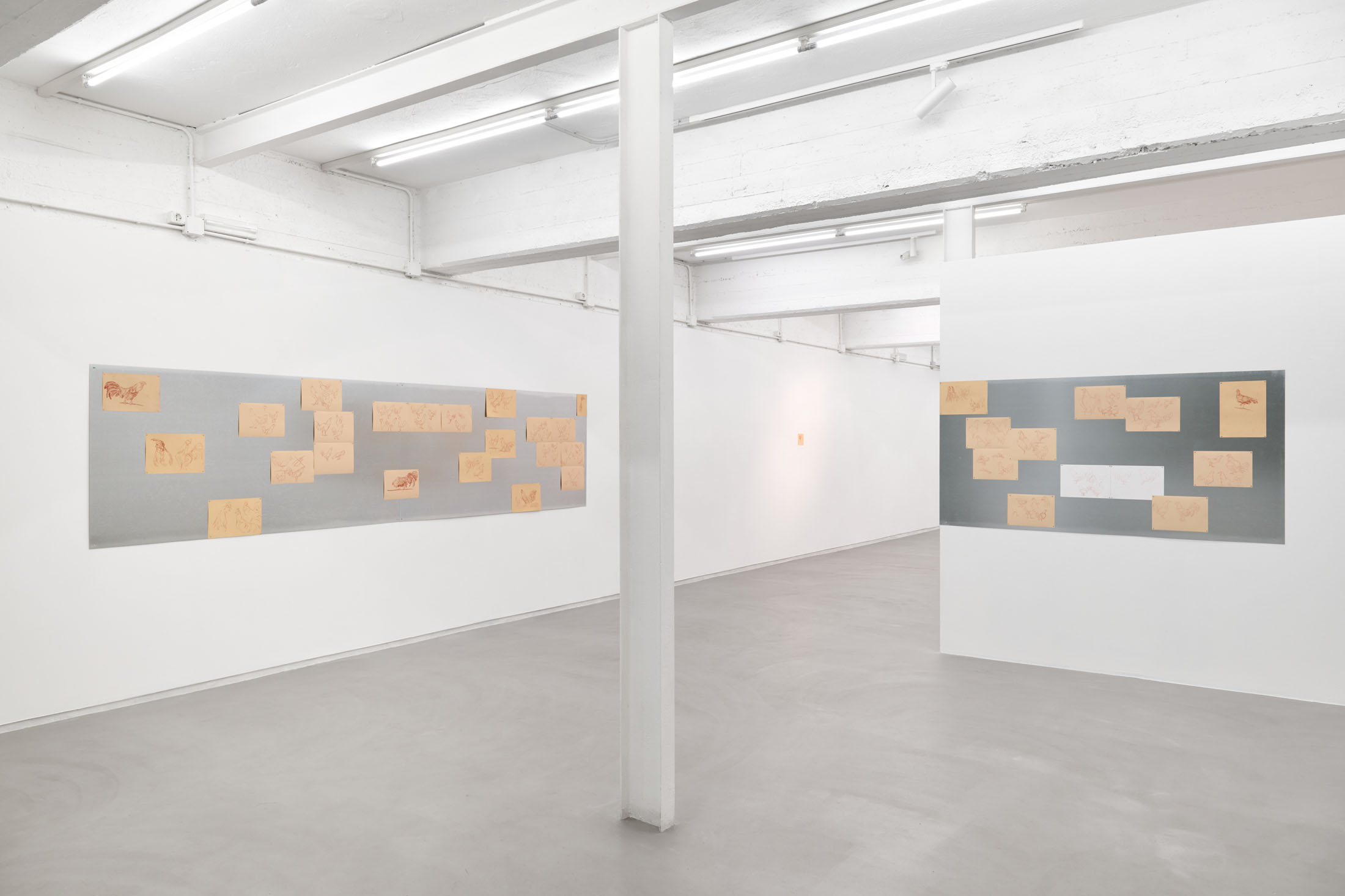 Pietro fachini and renato guttuso at artnoble gallery, milan 2