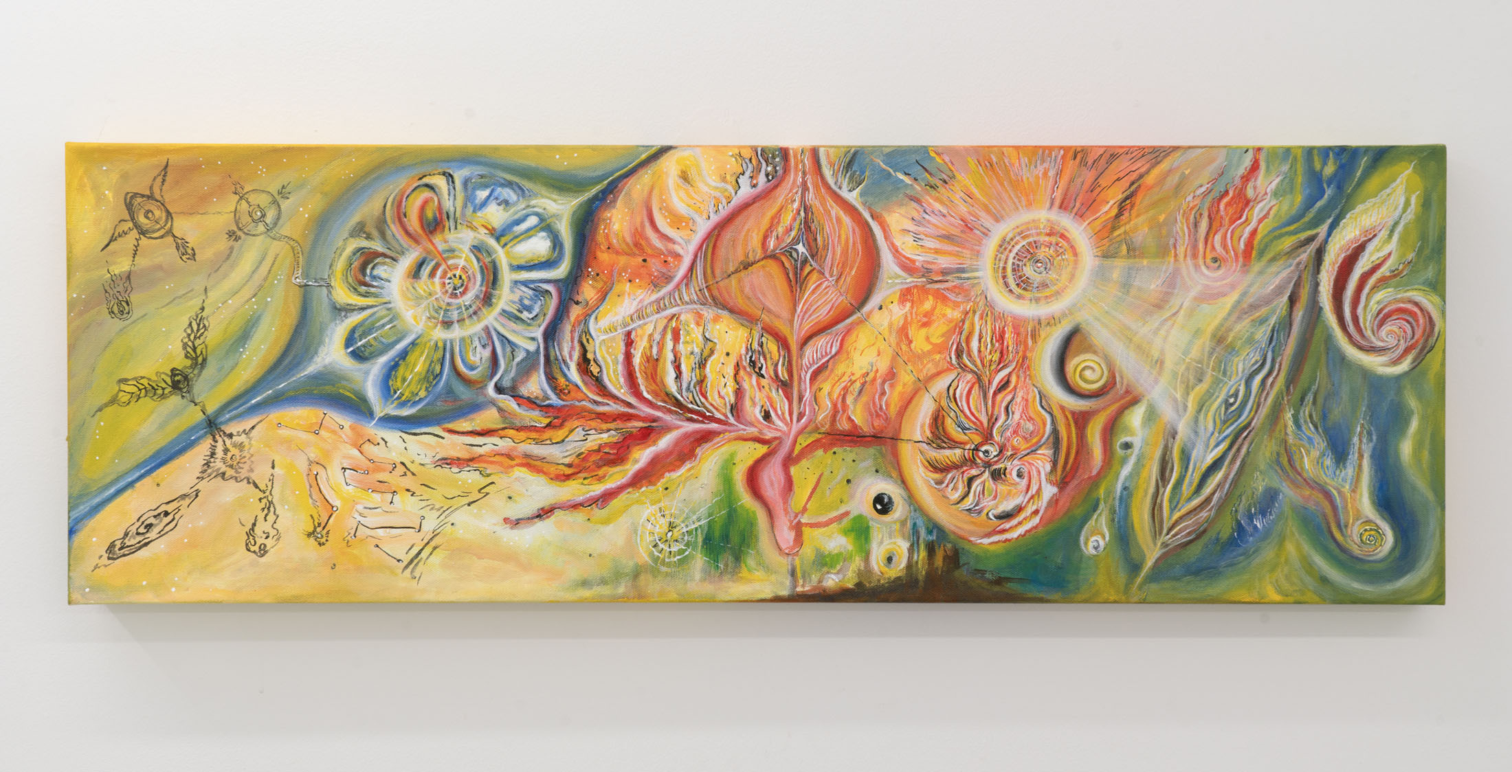 These lines grow like trees around your crown of sky at gern en regalia, new york 35