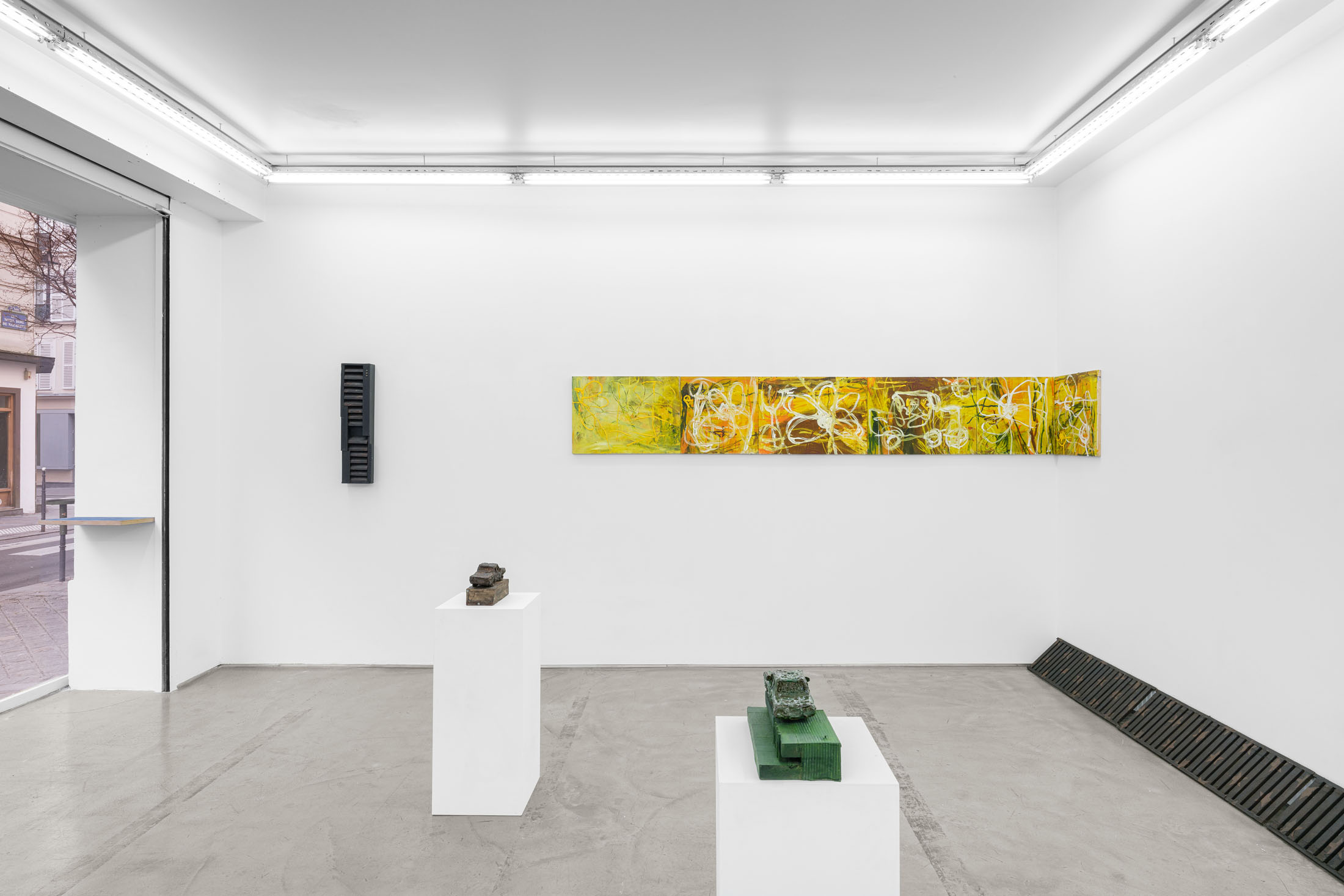 Julian farade and hélène labadie at galerie derouillon, paris 4