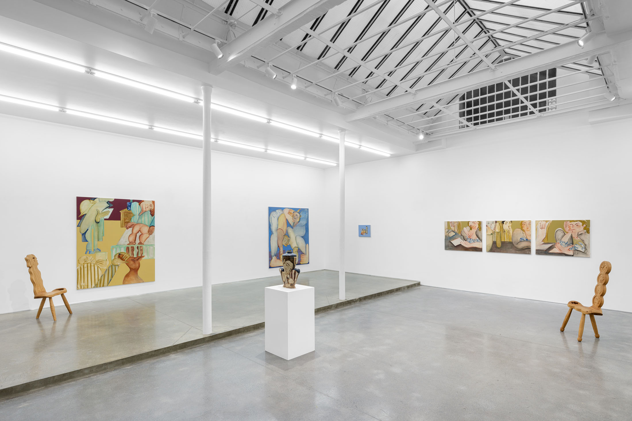 Anastasia bay at galerie derouillon, paris 15