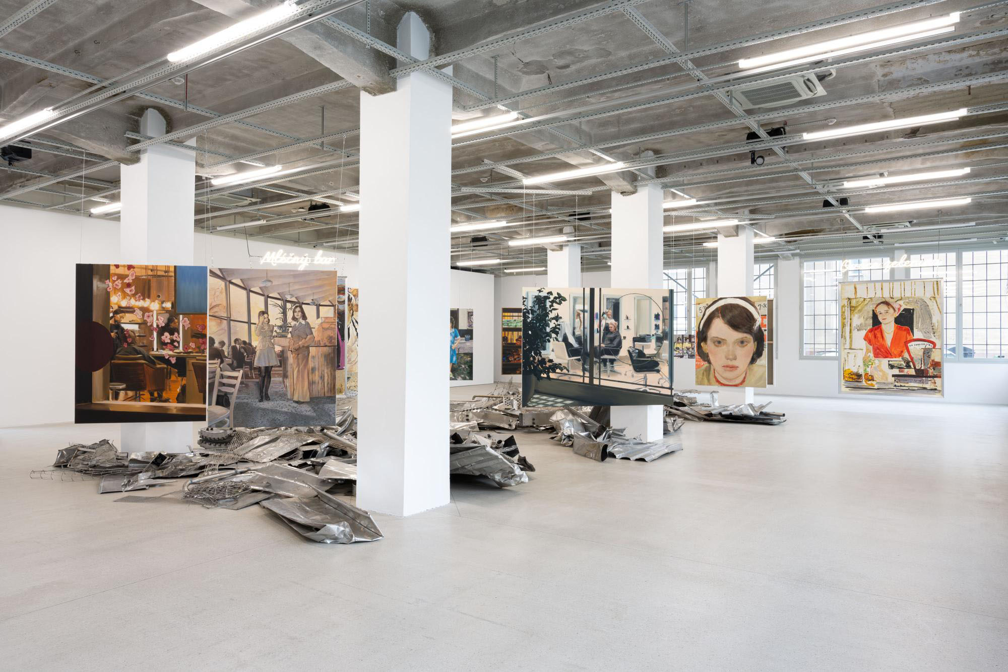 Behind the counter at telegraph gallery, olomouc 1