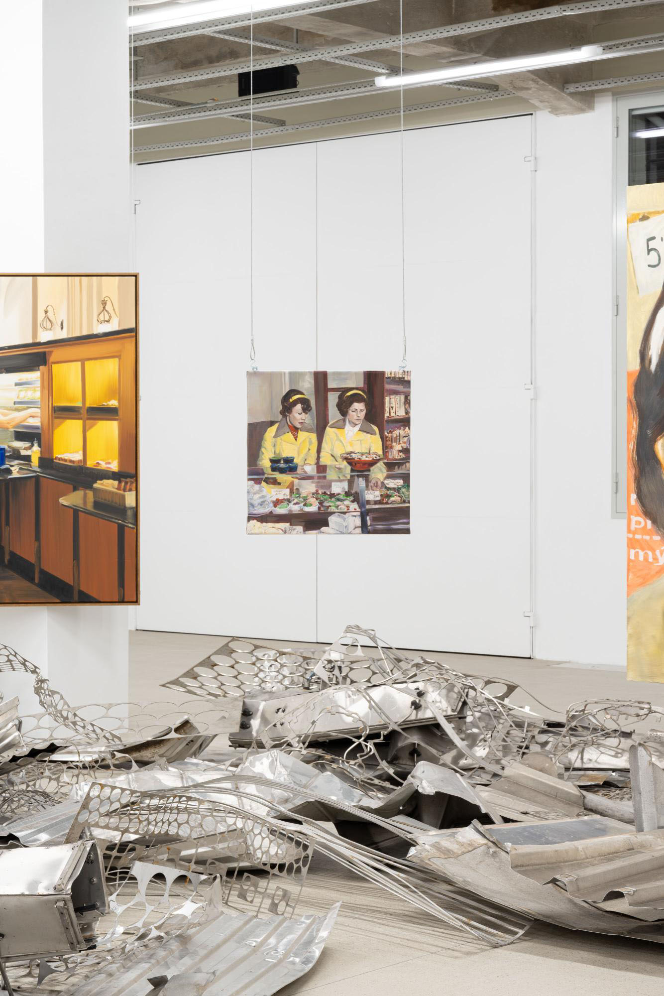 Behind the counter at telegraph gallery, olomouc 19