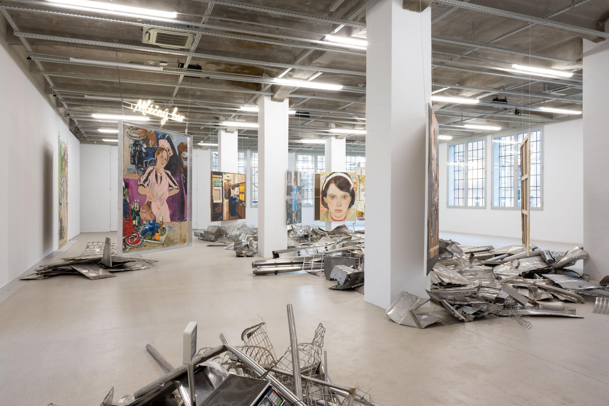 Behind the counter at telegraph gallery, olomouc 23