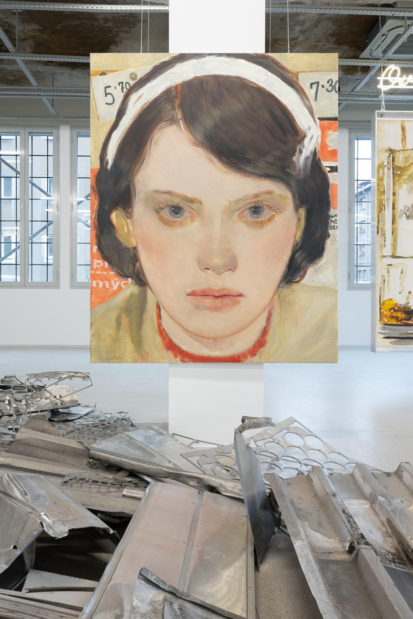 Behind the counter at telegraph gallery, olomouc 24