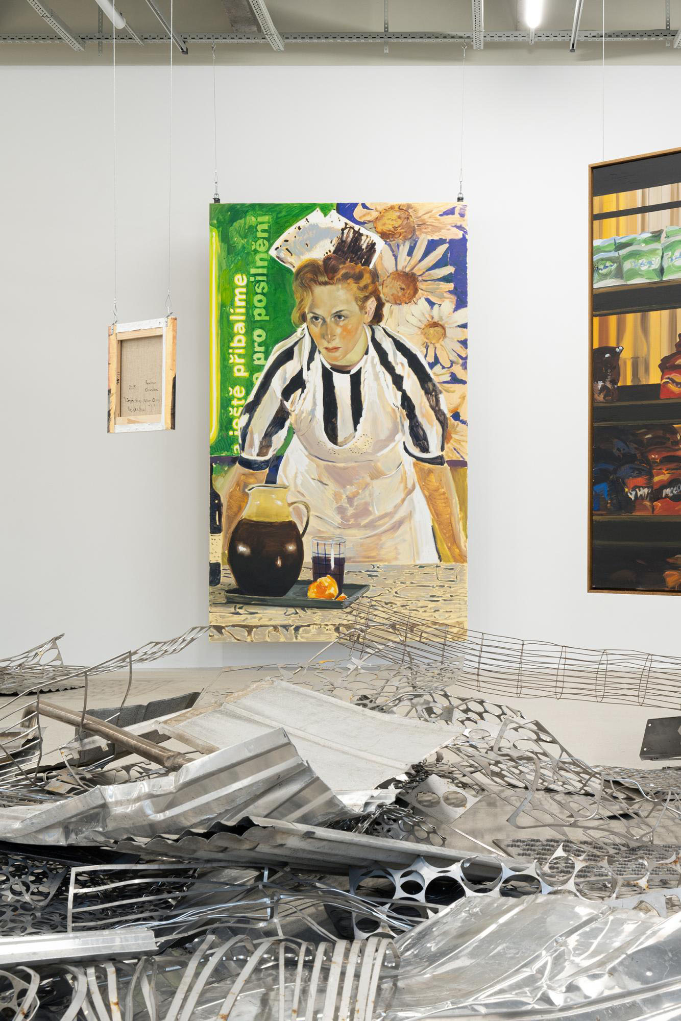 Behind the counter at telegraph gallery, olomouc 25