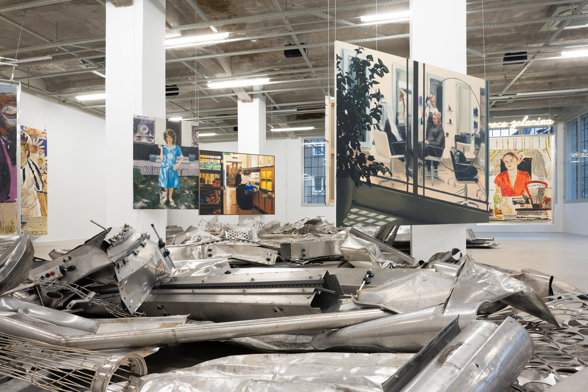 Behind the counter at telegraph gallery, olomouc 27