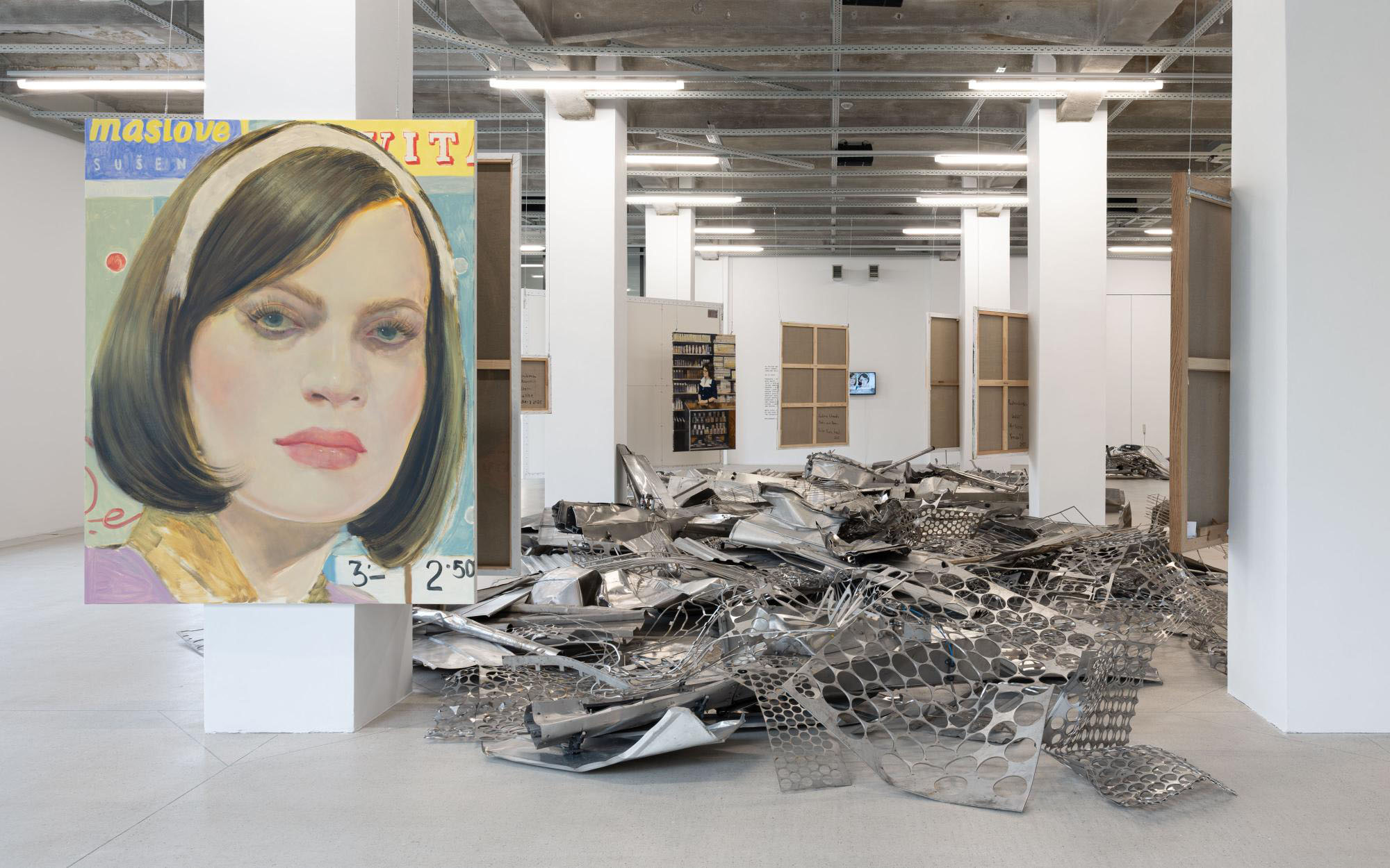 Behind the counter at telegraph gallery, olomouc 3