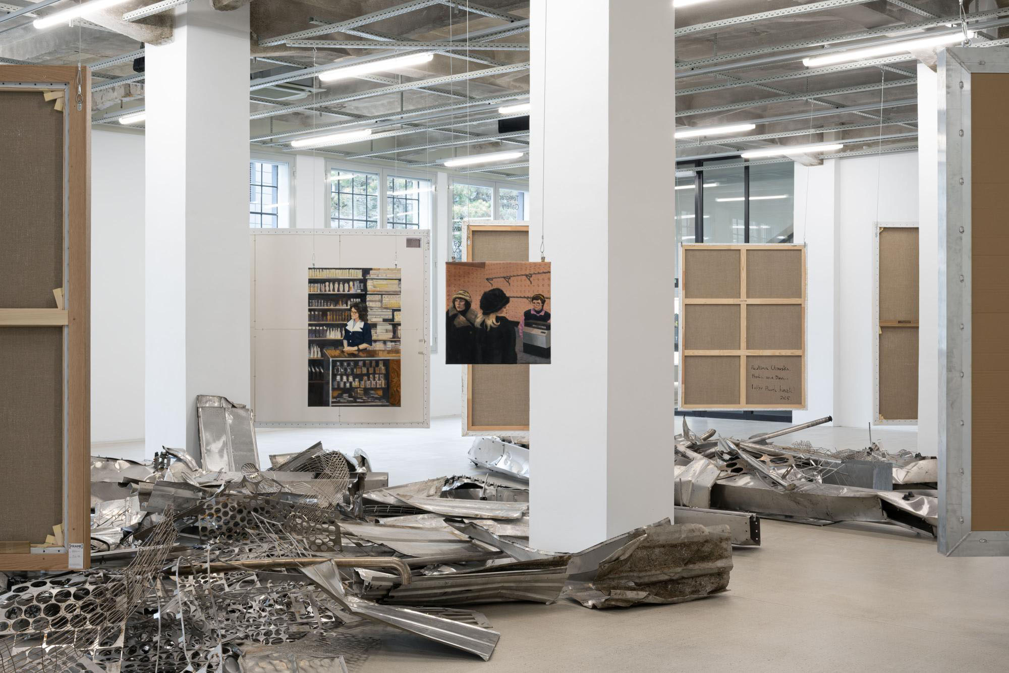 Behind the counter at telegraph gallery, olomouc 4