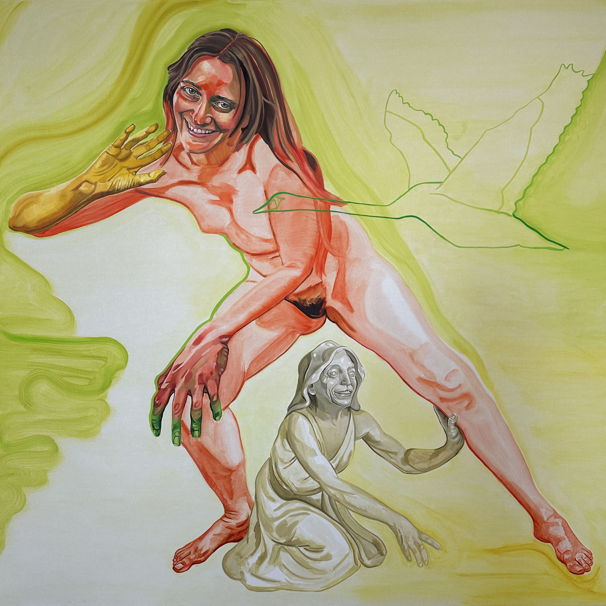 Ilke cop and kendell geers at tatjana pieters, ghent artwork 19