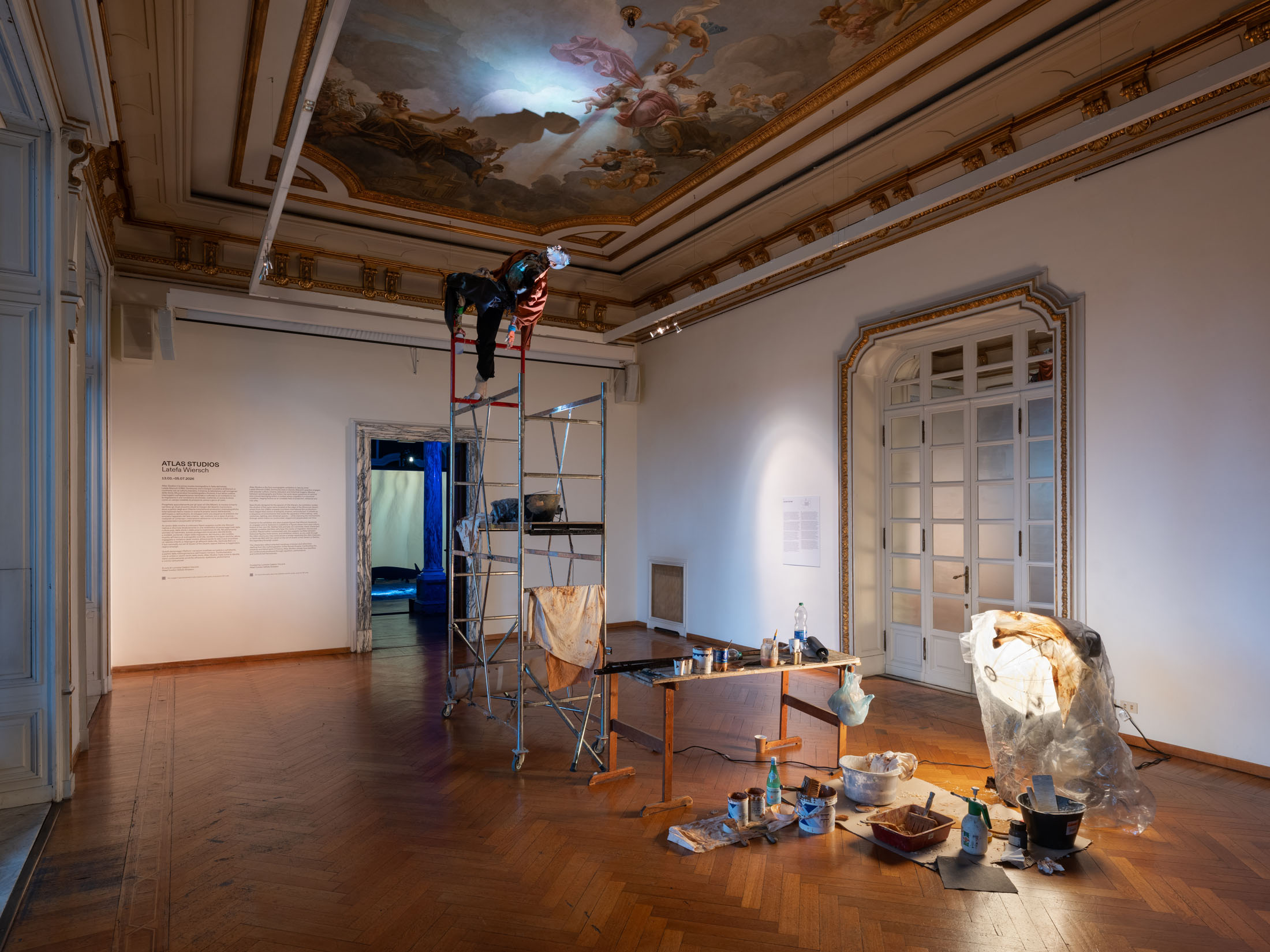 Latefa Wiersch at Istituto Svizzero, Rome