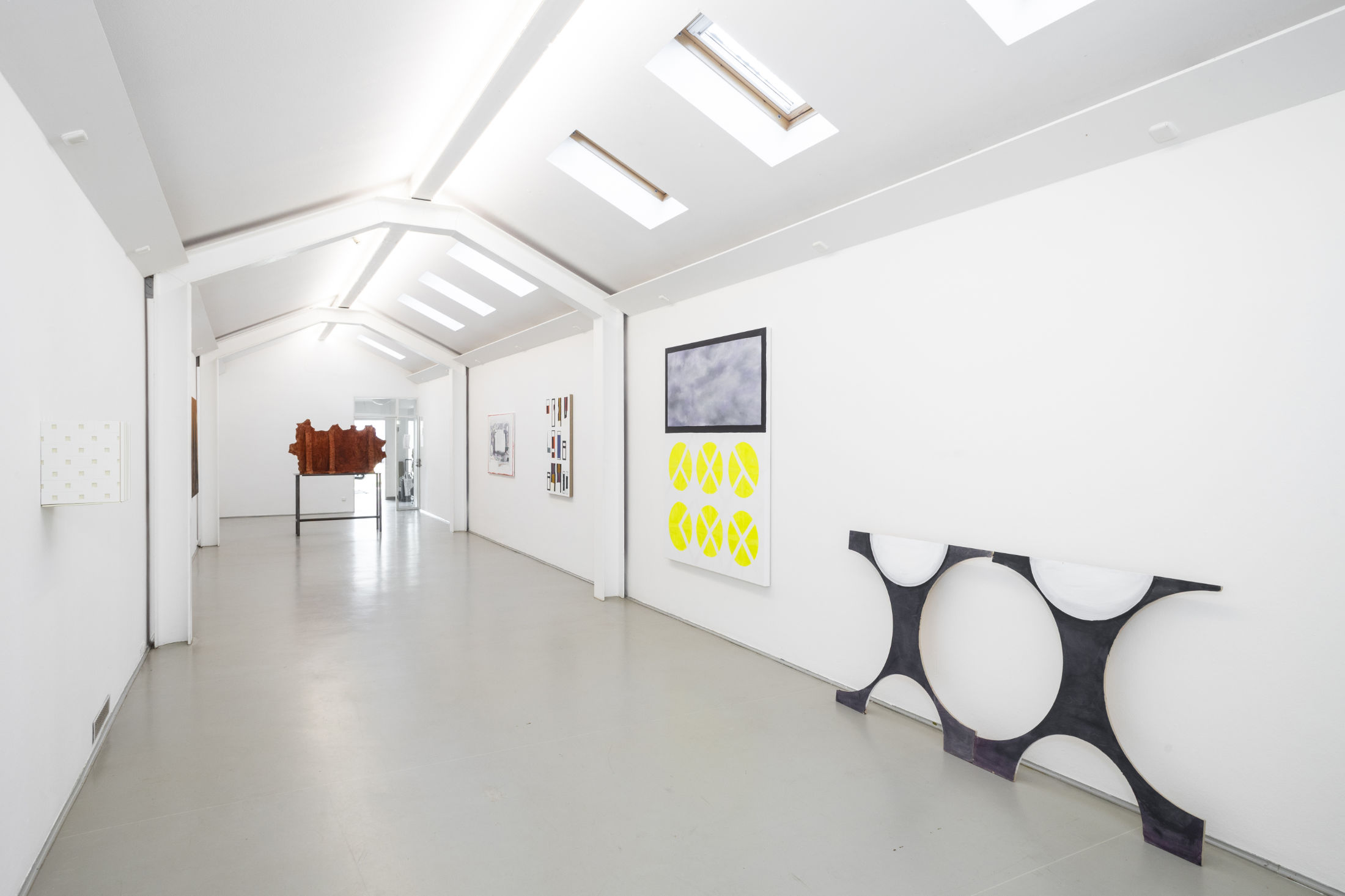 Wände bauen (Building Walls) at Kunstverein Langenhagen