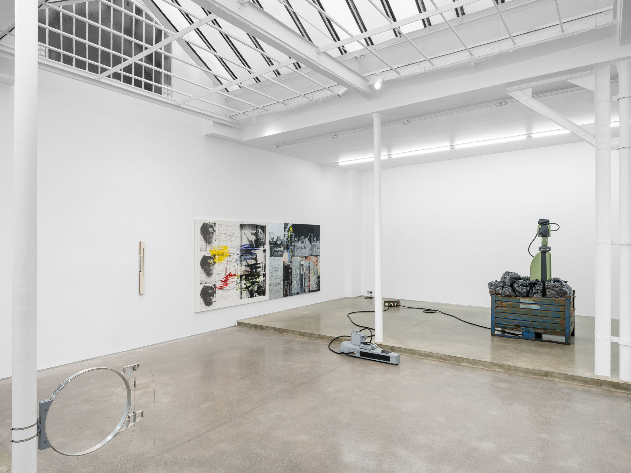 As the veneer of democracy starts to fade at Galerie Derouillon, Paris