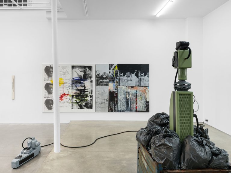 As the veneer of democracy starts to fade at Galerie Derouillon, Paris