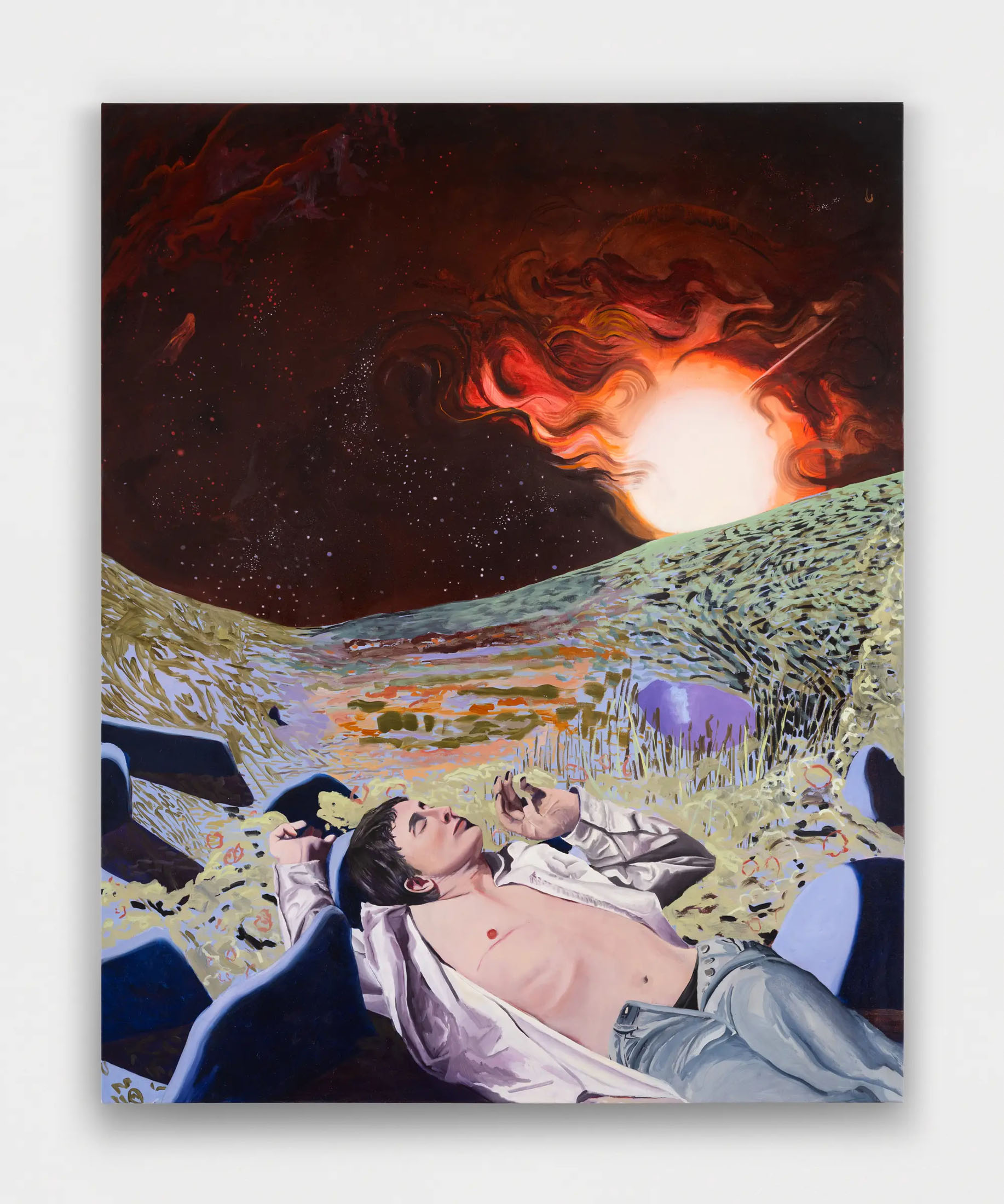 Eli Hill at Harkawik, New York artwork