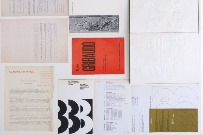 Ezio Gribaudo at  Sans titre, Paris