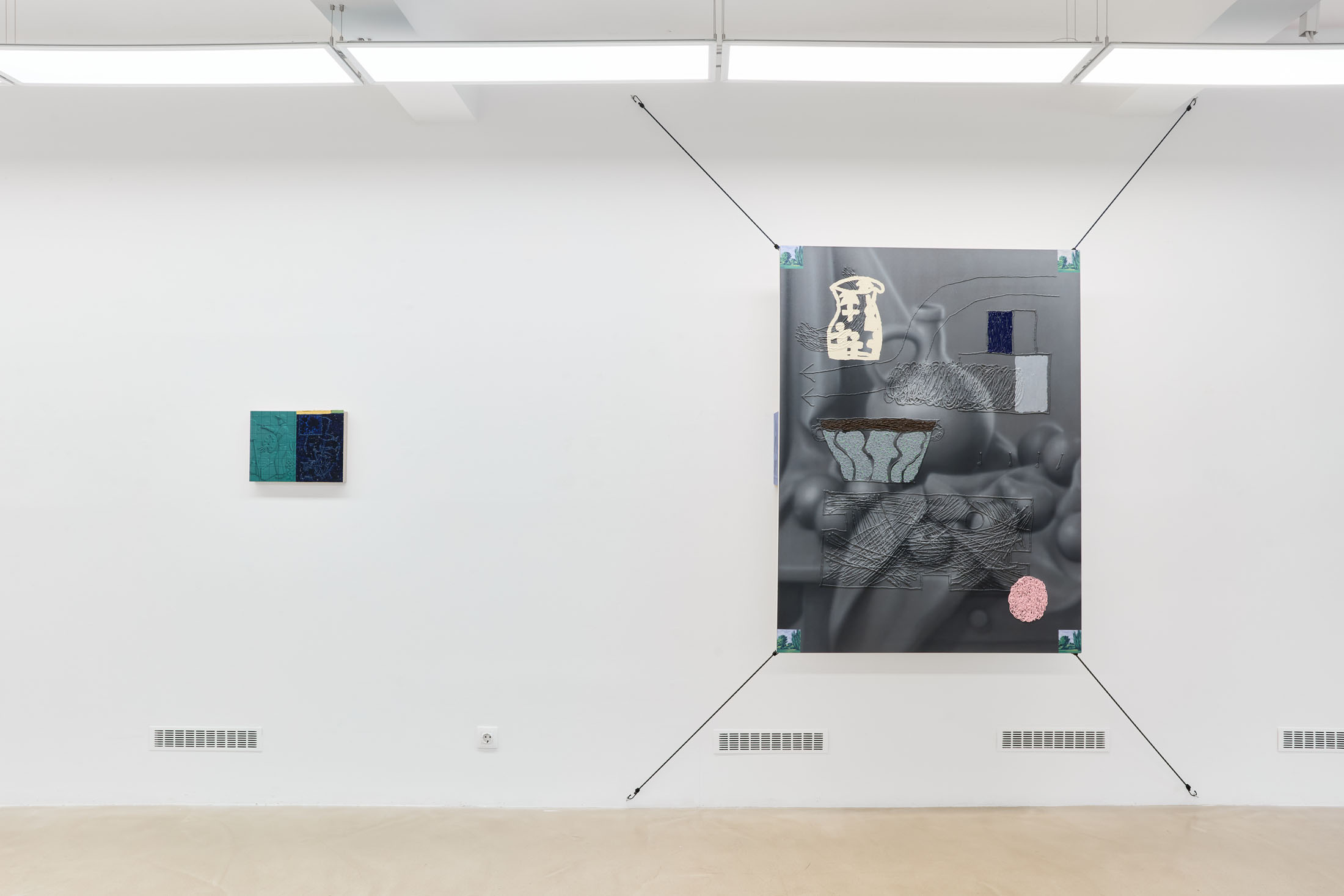 Max Freund and Paul Riedmüller at Horizont Gallery, Budapest