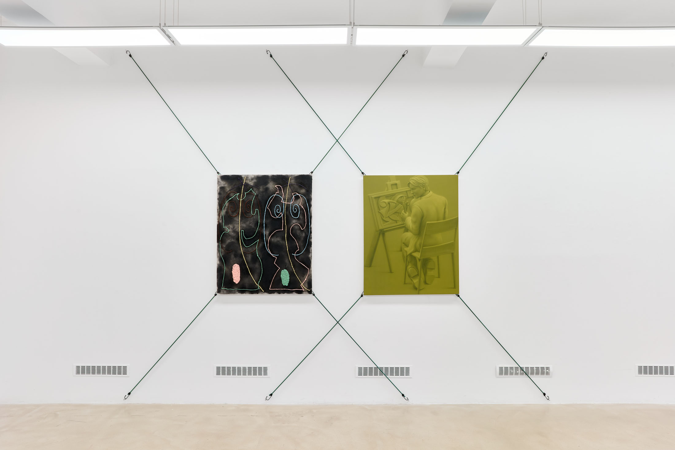 Max Freund and Paul Riedmüller at Horizont Gallery, Budapest
