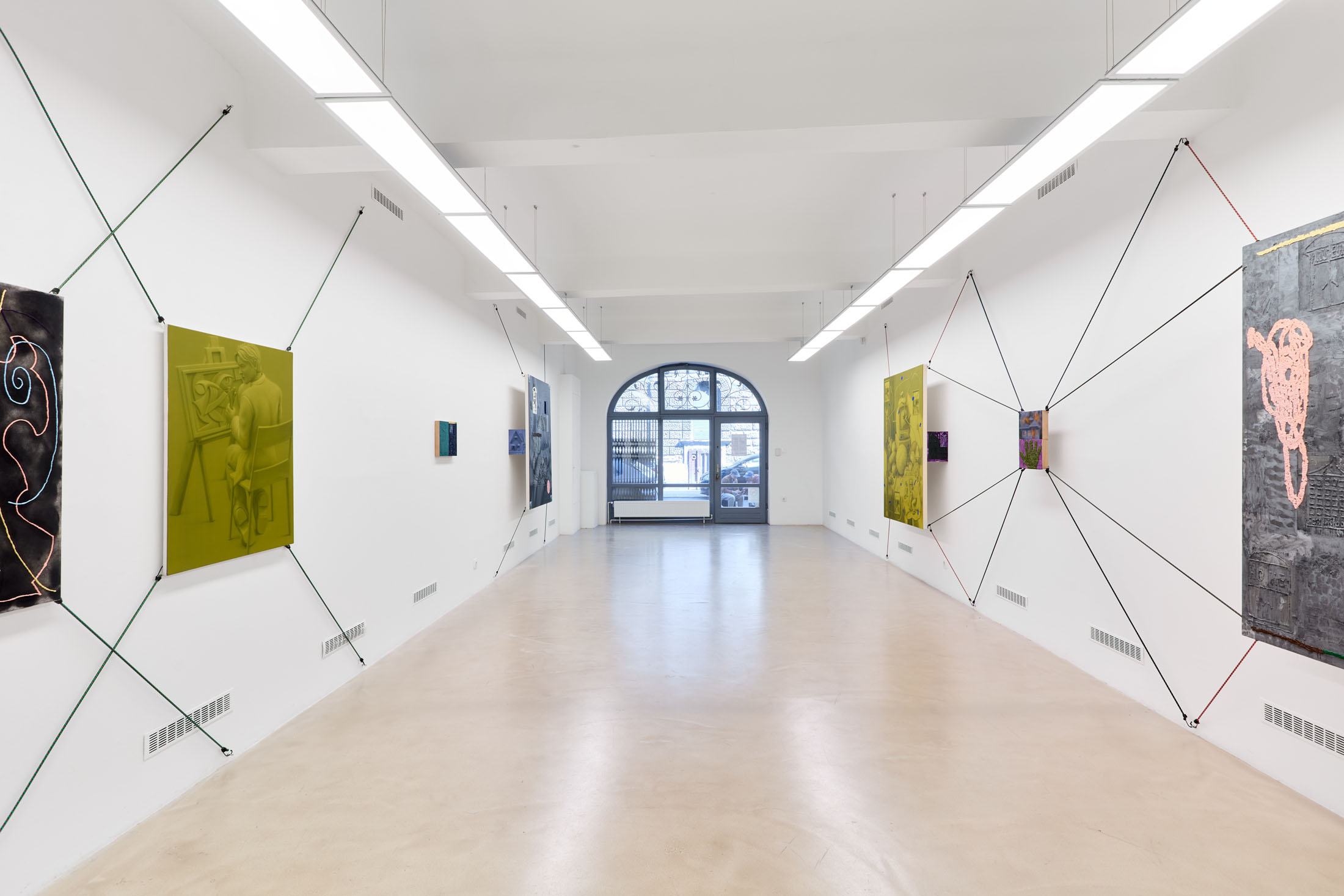 Max Freund and Paul Riedmüller at Horizont Gallery, Budapest