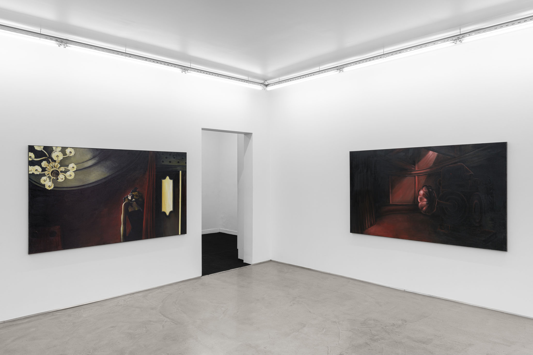 Augustin Katz and William Basinski at Galerie Derouillon, Paris