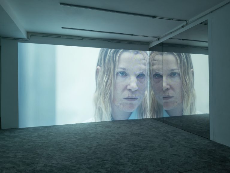 Dorota Gawęda and Eglė Kulbokaitė at Basement Roma