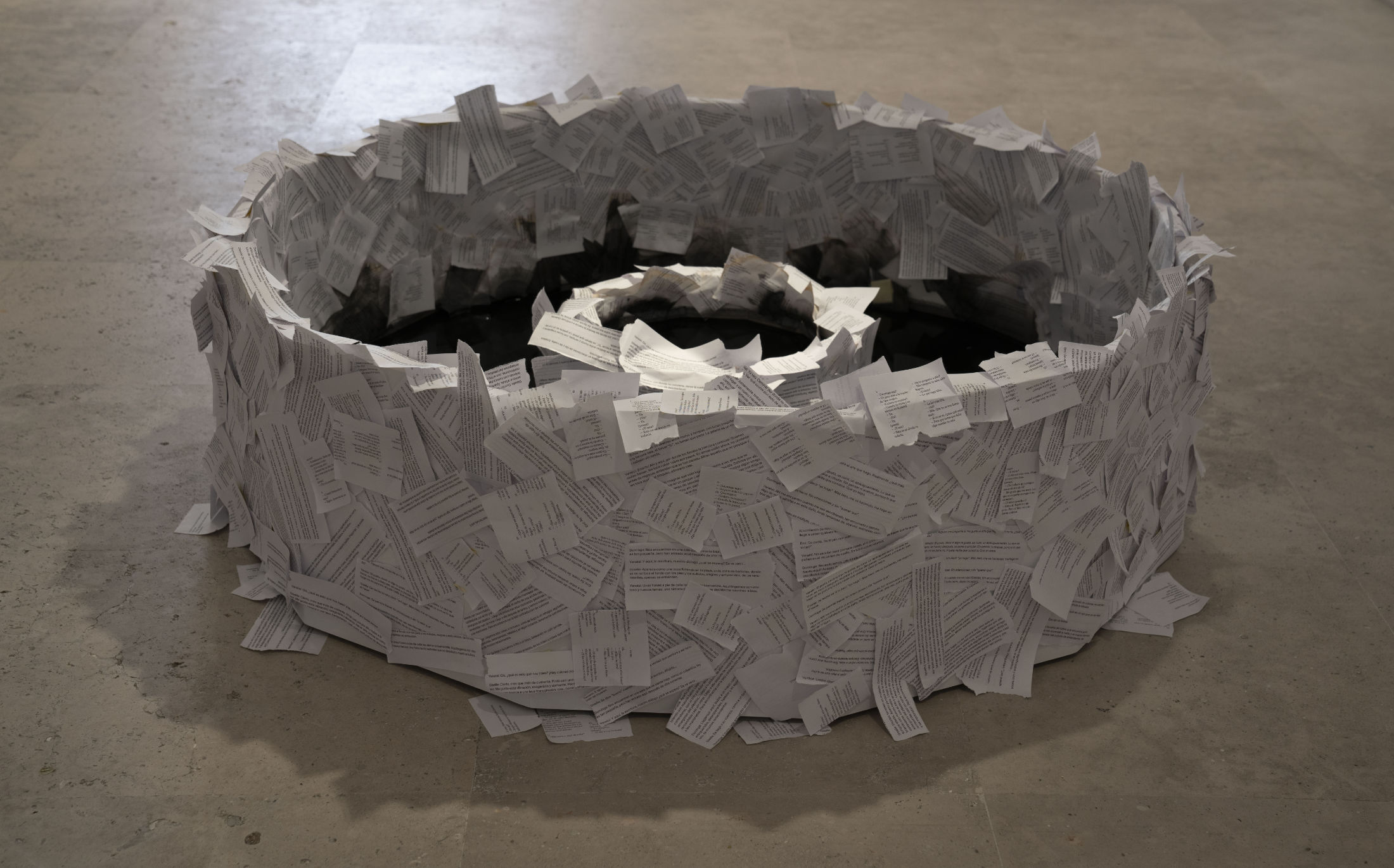 Esther Gatón at Museo Patio Herreriano, Valladolid