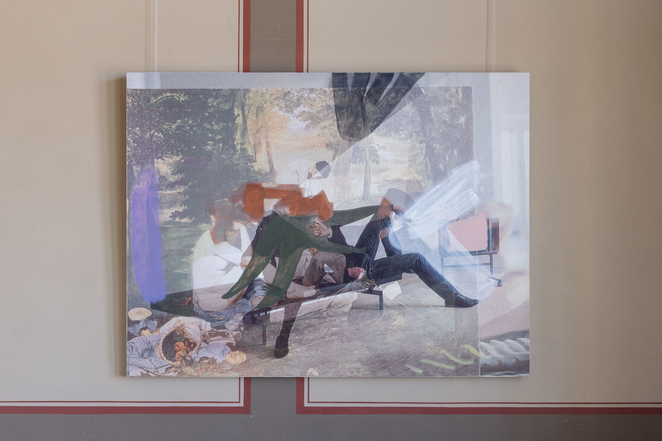 Inga Meldere at Kuldīga District Museum artwork