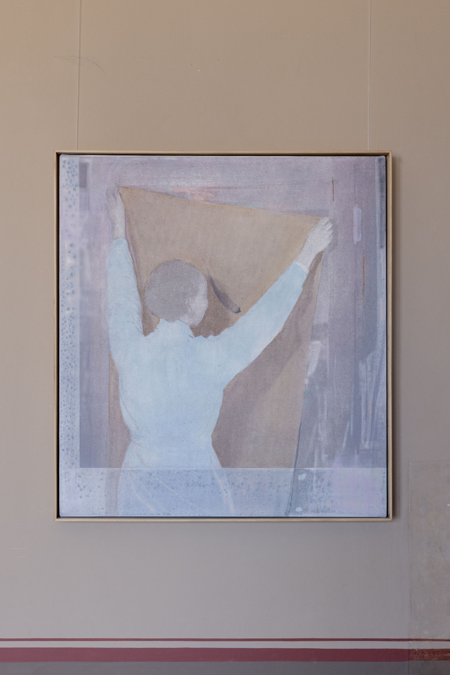 Inga Meldere at Kuldīga District Museum artwork
