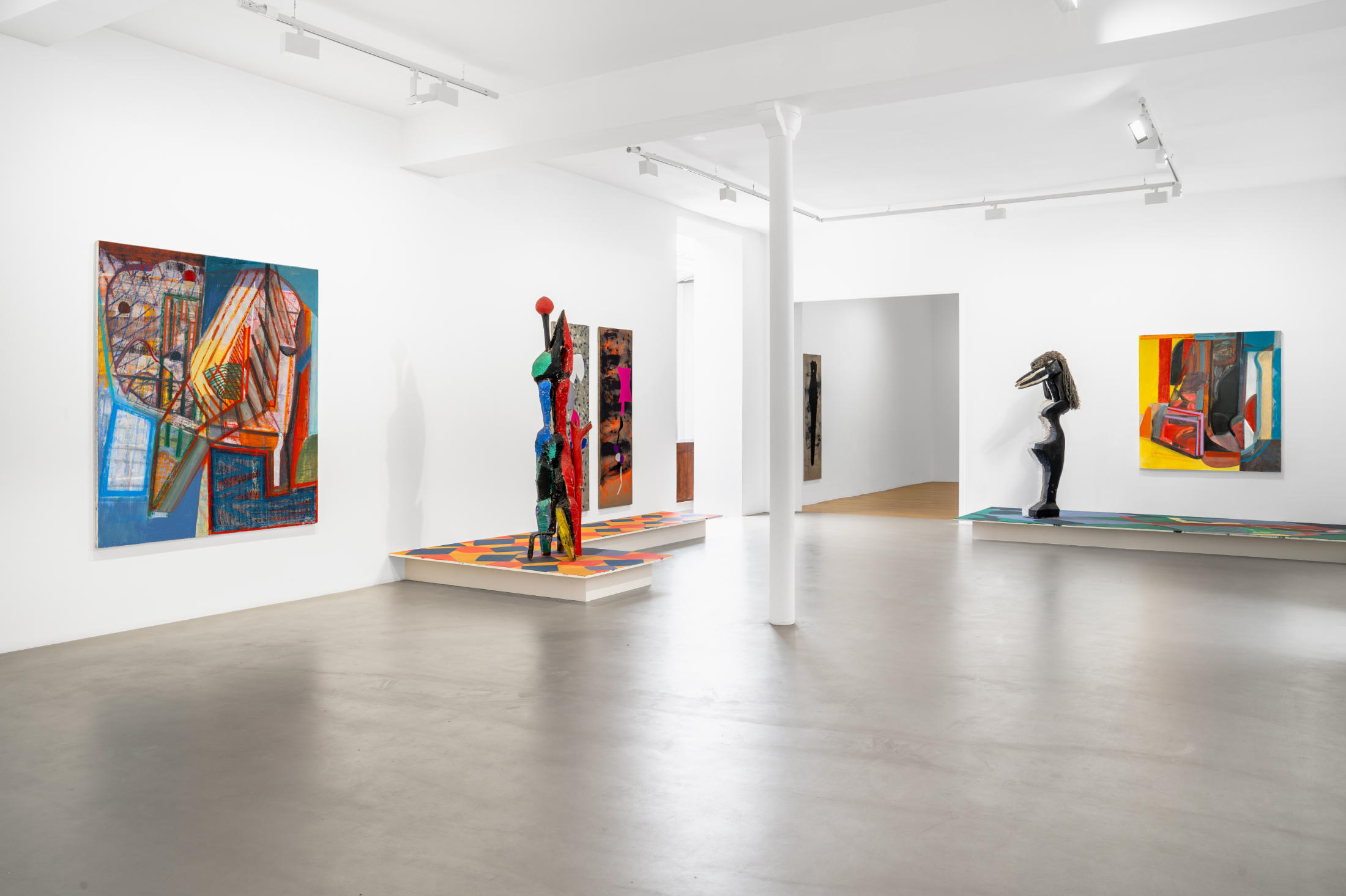 The Harlequin’s Dog at Galerie Chantal Crousel, Paris