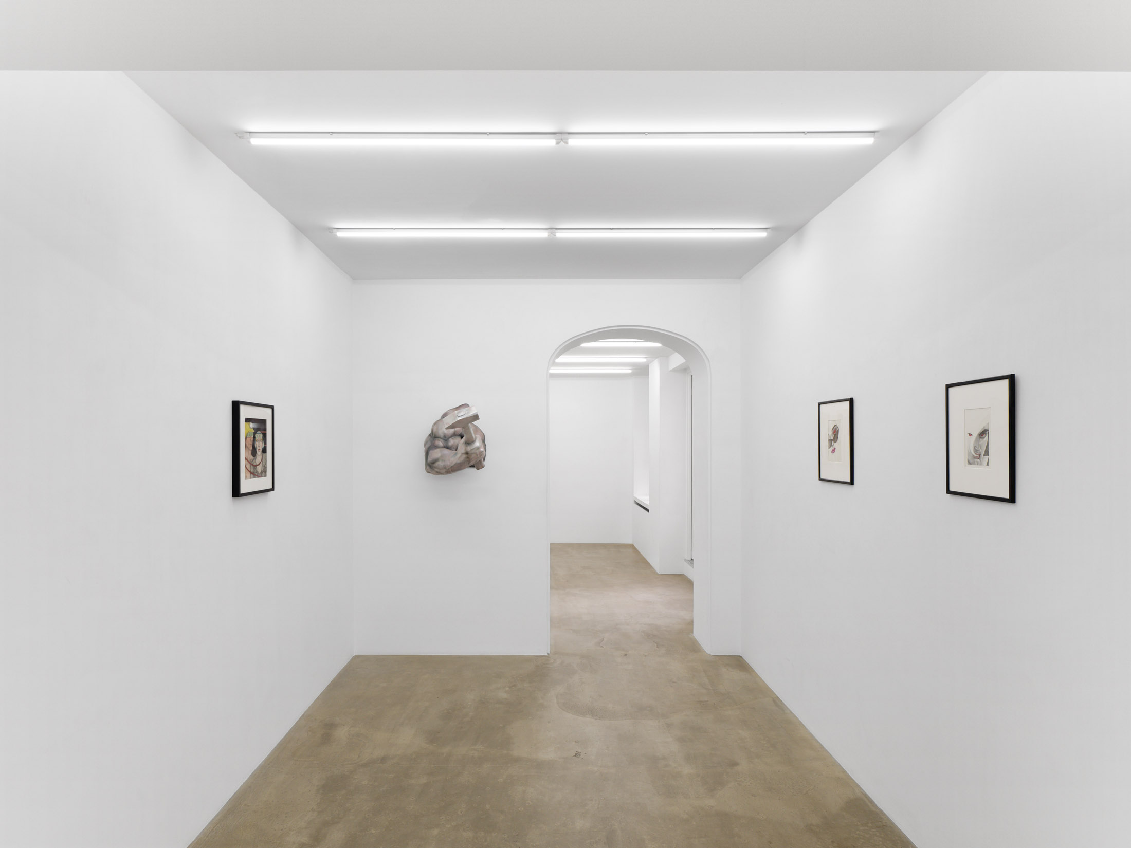 Zuzanna Czebatul and Mel Odom at Sans titre, Paris