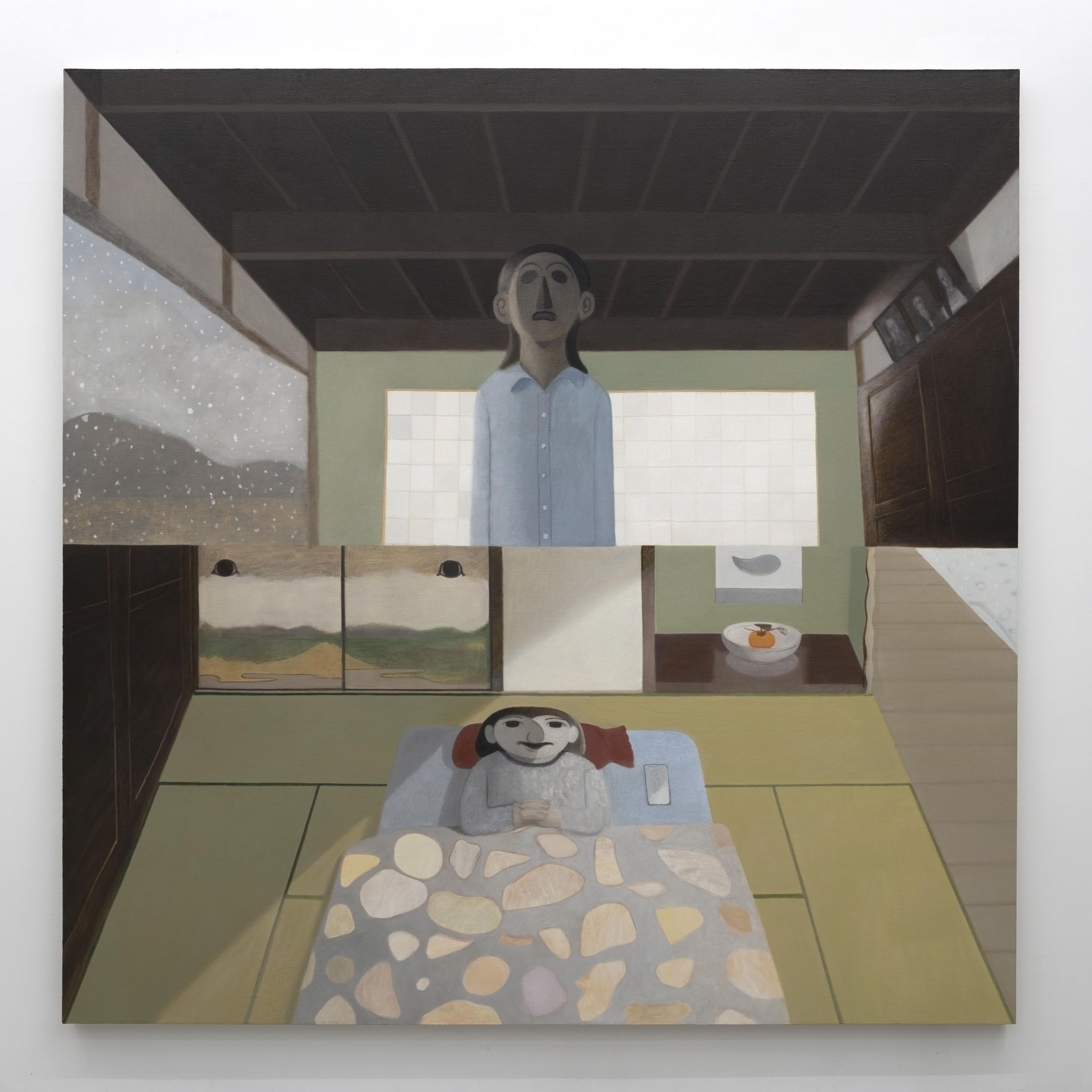 Satoru Kurata at Triangolo, Cremona artwork
