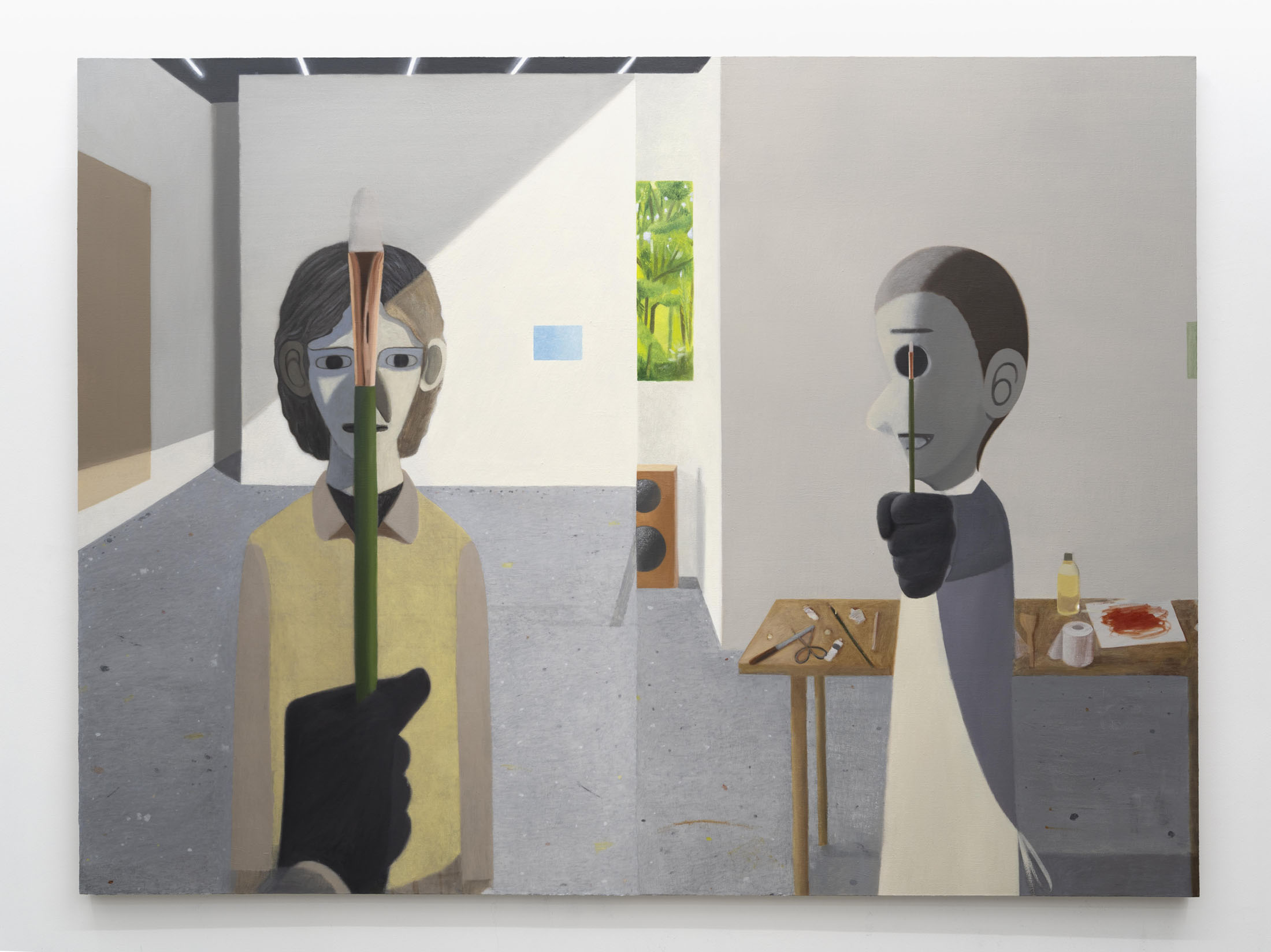Satoru Kurata at Triangolo, Cremona artwork