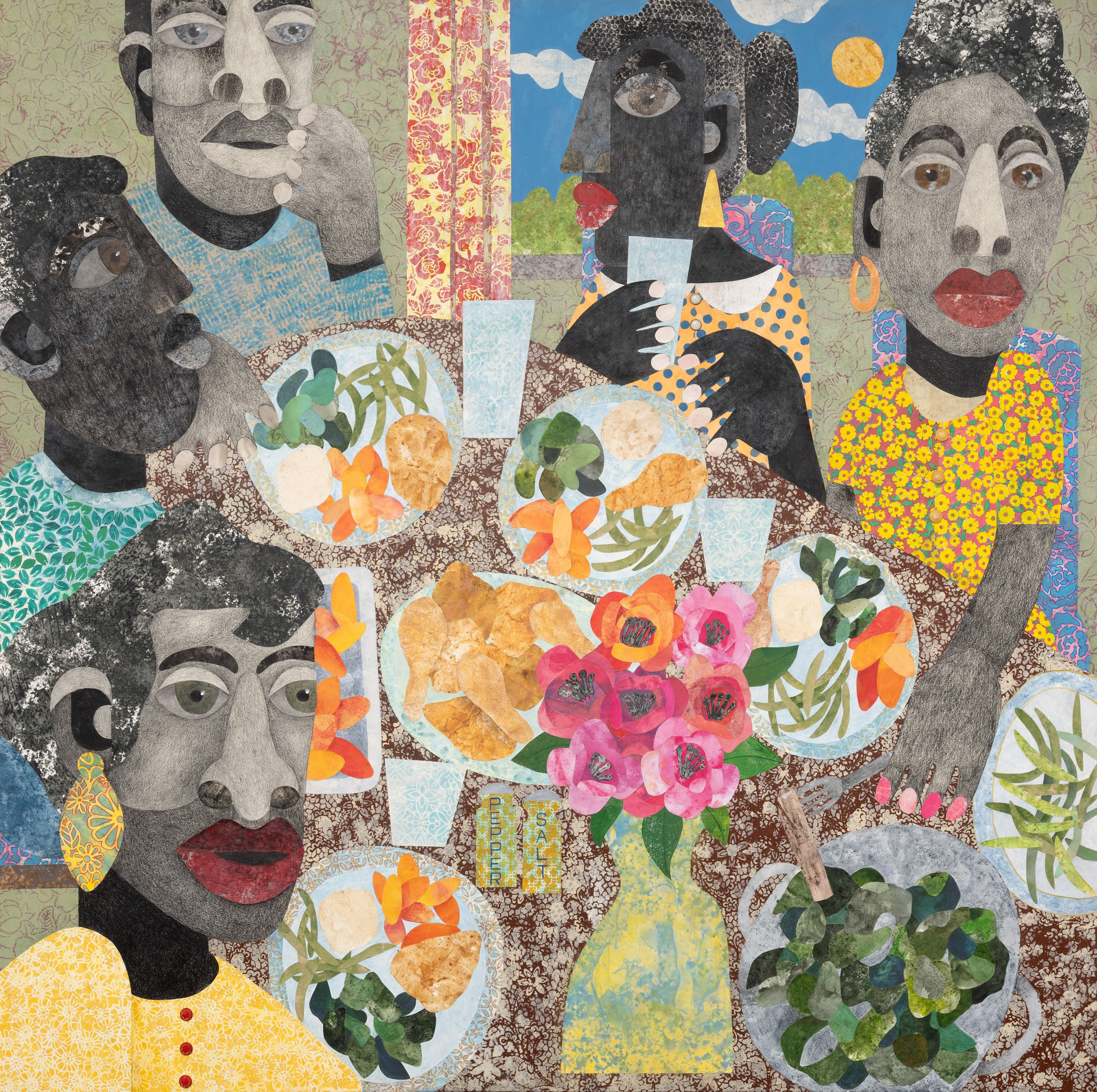 Evita Tezeno at Luis De Jesus Los Angeles artwork