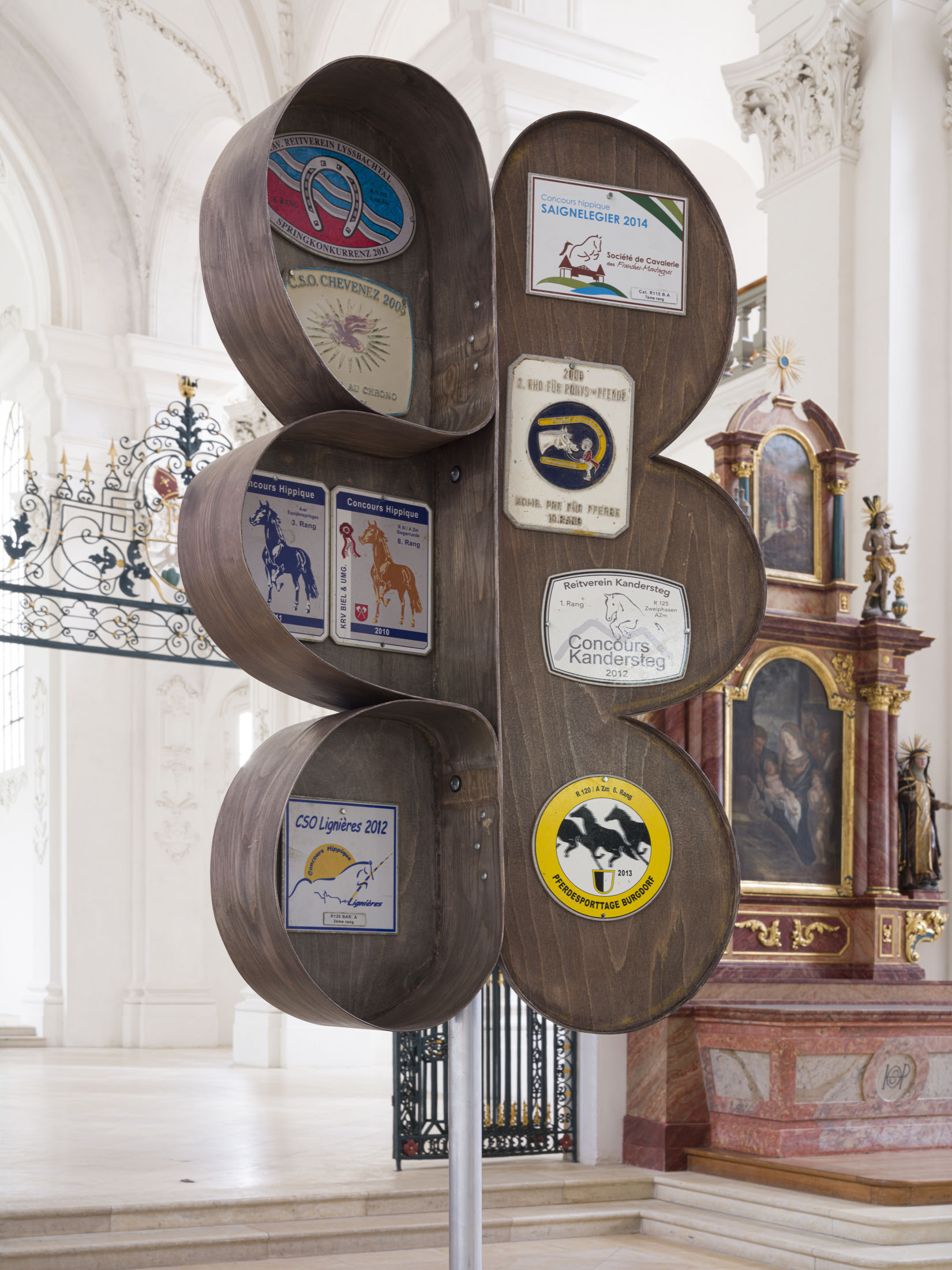 Gil Pellaton at Abbatiale Bellelay, Saicourt